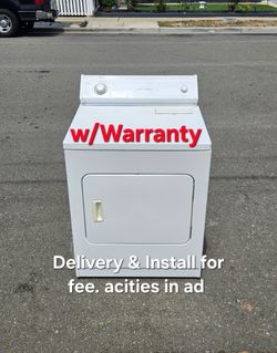 Whirlpool Electric 220v Dryer Local Delivery With Warranty