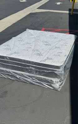 Mattress & Box Spring Bamboo PillowTop