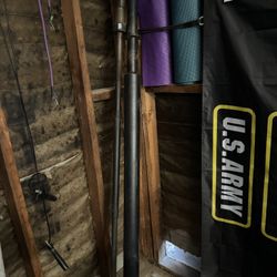 Olympic Bars. Weightlifting.