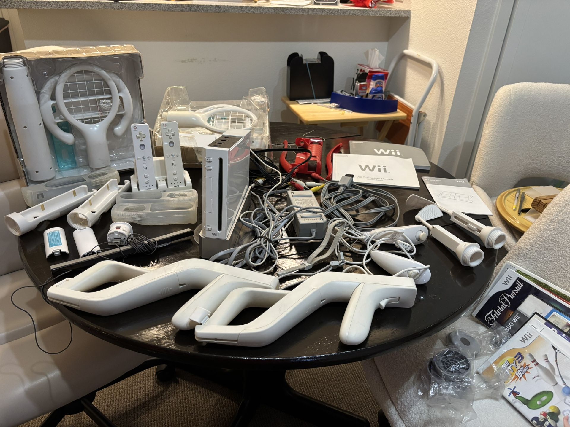 Wii Game And Accessories E