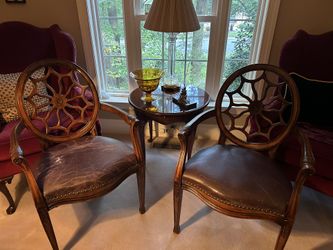 Spider Back Arm Chairs