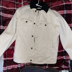 Holister Fur Denim Jacket