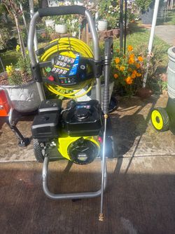 2900 PSI 2.5 GPM Cold Water Gas Pressure Washer with 212cc Engine