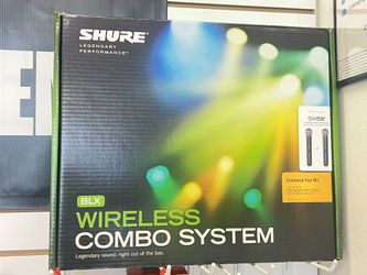 Shure Dual SM58 Wireless Microphone - Financing Available with No Credit Check 