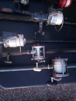 Fishing rods and reels