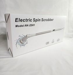 Electric Spin Scrubber – NEW / Includes 3 Brush Heads