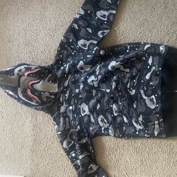 Double Zipper Bape Jacket Black