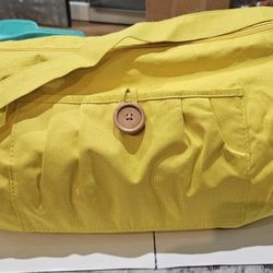 Yellow Duffle Bag