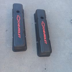 Chevy 350 Valve Covers,fan,shocks,speakers