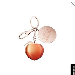 Lancome Idole Peach Roses Keychain Limited Edition & surprise fragrance sample