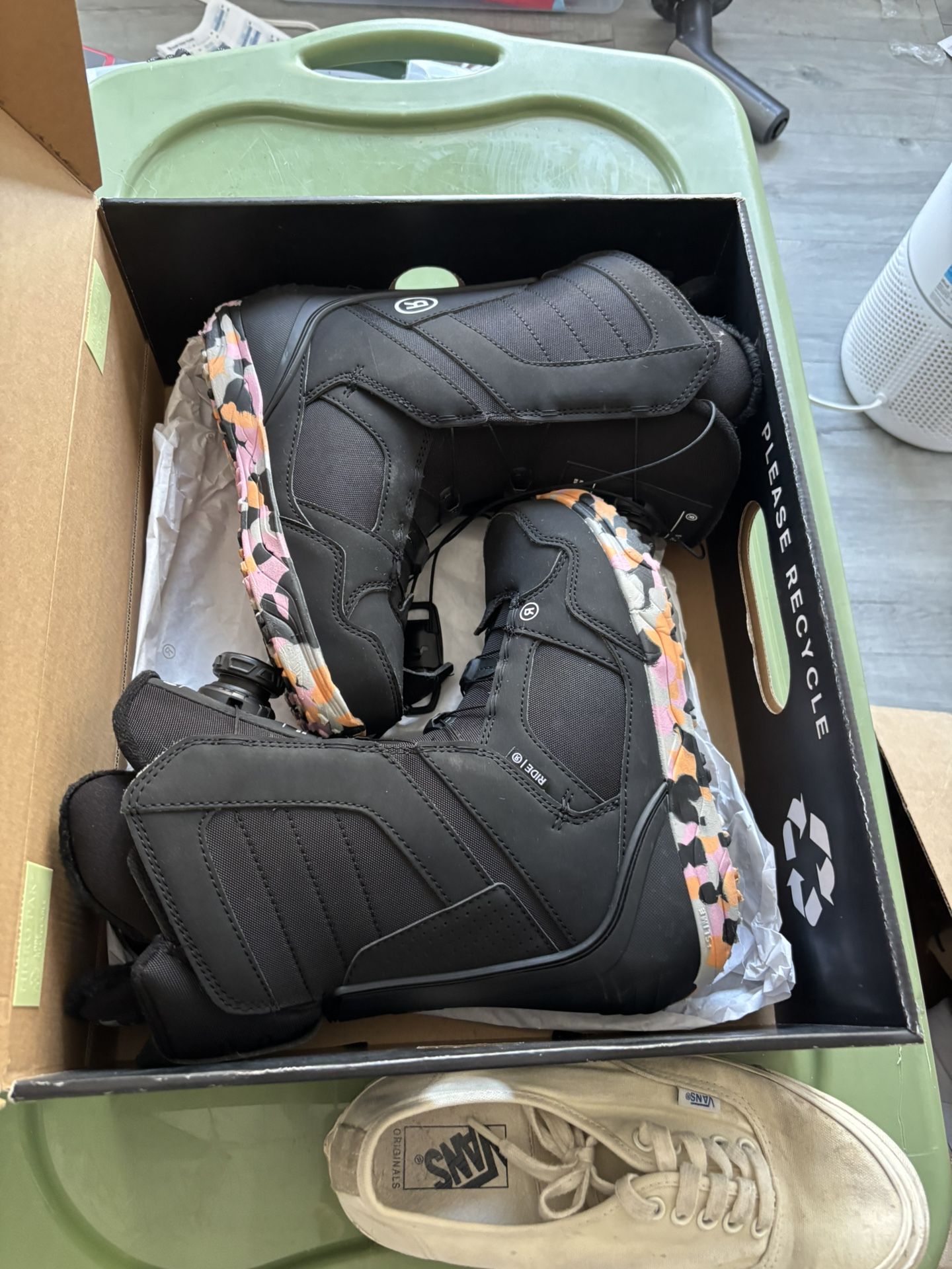 Ride Sage Snowboard Boots Women Size 6 EUR 36.5 23 CM Uk 4 50