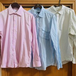 3 Men’s Shirts XL:Calvin Klein, Banana Republic, and Gap , Excellent