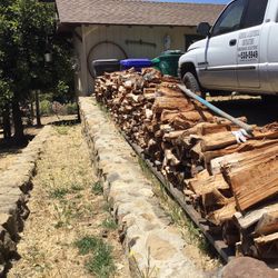 Seasoned firewood for sale by the truckload