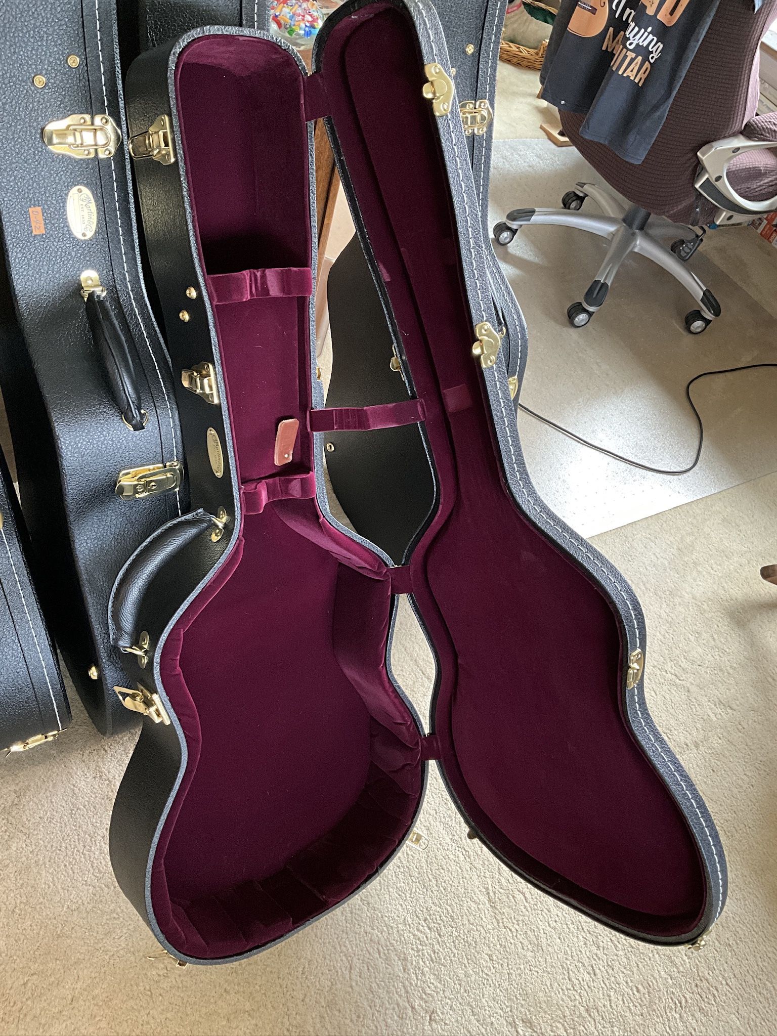 MARTIN 5 Ply 00-14F C534 HARDSHELL CASE NEW.