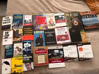 Every books selling 5 to 10 dollars each