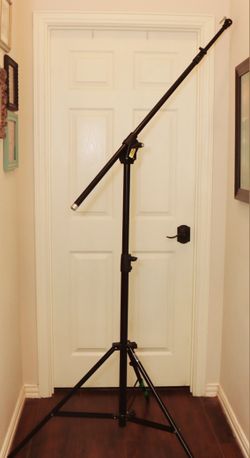 boom light stand. Manfroto heavy duty