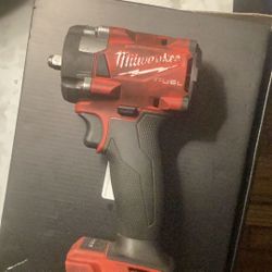 Used Milwaukee M18 Fuel 3/8 Impact Wrench Tool Only