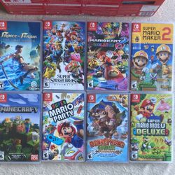 NINTENDO SWITCH GAMES
