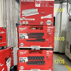 Milwaukee Socket Sets