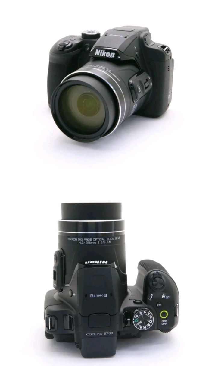 Nikon COOLPIX B700 20.2 MP Digital Camera Optical 60x Zoom 20.29 B700BK