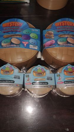 Mystery squishy dumplings