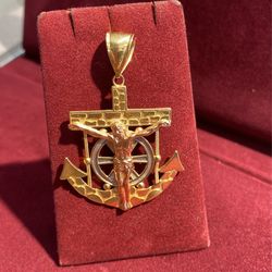 Nugget Anchor 14k