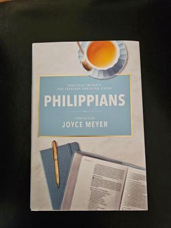Philippians A Biblical Study Hardcover Book by Joyce Meyers