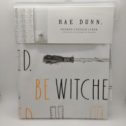Rae Dunn Halloween Shower Curtain 