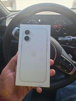 Iphone 16 white  unlocked