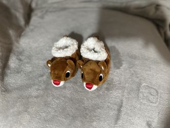 Reindeer Baby Slippers