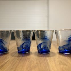 Bormioli Rocco set of four, 14.5 oz. beverage glasses