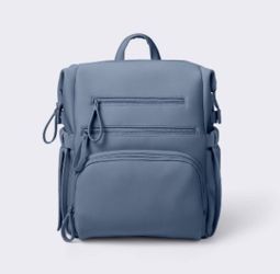 Boxy Diaper Backpack - Blue - Cloud Island