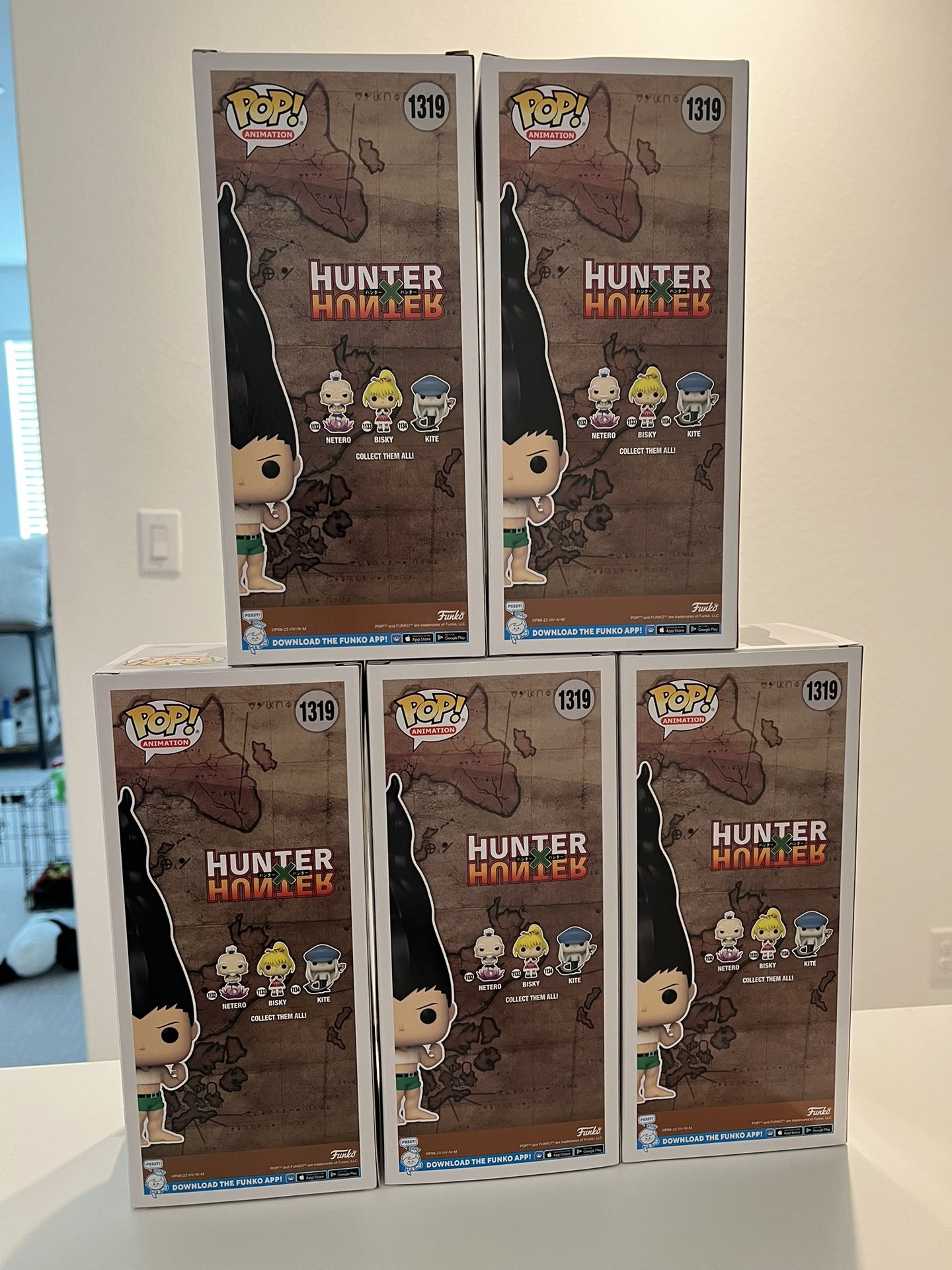 Hunter x Hunter Super Awaken Gon Pop Funko SDCC 2023 Shared Sticker In Hand