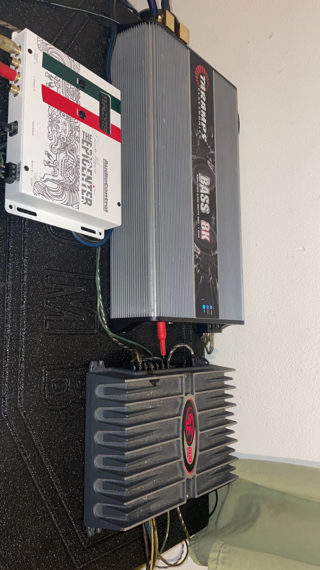 Taramps 8k mexico edition epicenter rockford fosgate amp