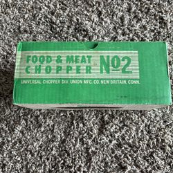 Universal Food And Meat Choppernumber 2 In box