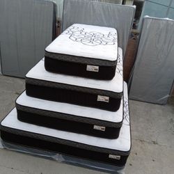 💢New Mattress 💢Queen Size $199💢bamboo Dream Cloud Euro Pillow Top Mattress 12" Thick 💢All Sizes Available 💢Same Day Delivery 💢
