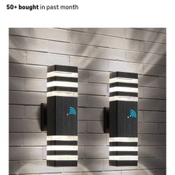Dusk to down l e d outdoor light for garage or porch modern style