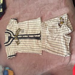 Peanuts Baseball Outfit