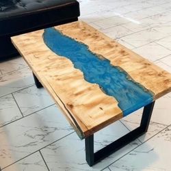Epoxy River Coffee Table 