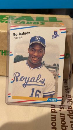1988 Fleer baseball Bo Jackson