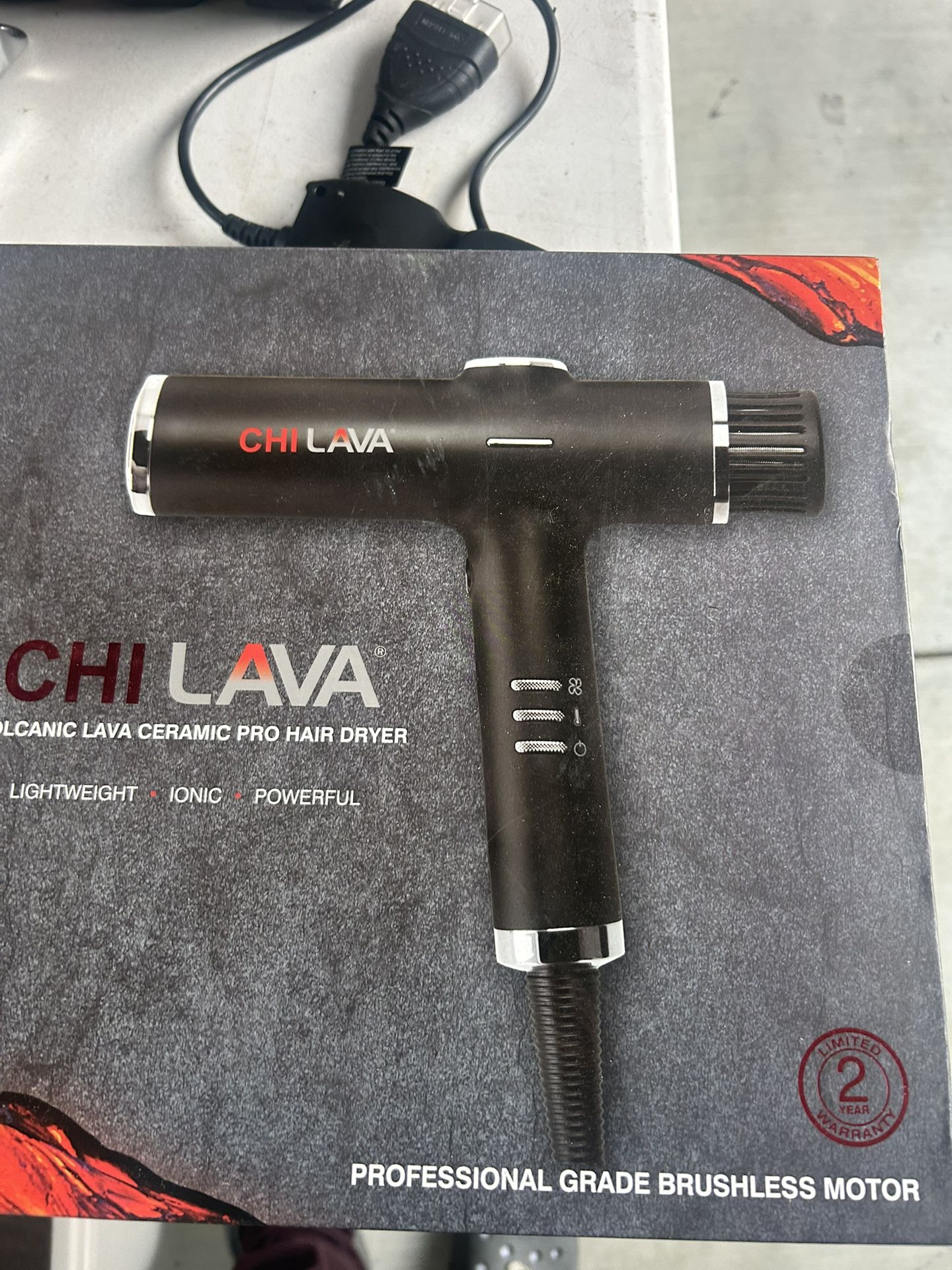 Chi Lava Hair Dryer New In Box
