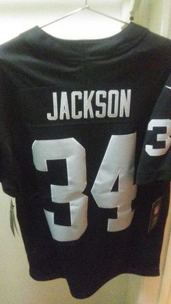Nike Bo Jackson Authentic NFL On-Field Raiders Jersey