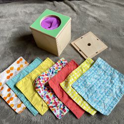 Lovevery Magic Tissue Box Wooden Montessori Toy