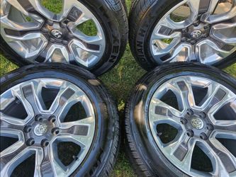 OEM MOPAR 20" WHEELS + NEXEN TIRES — SET OF 4, $1900 OBO