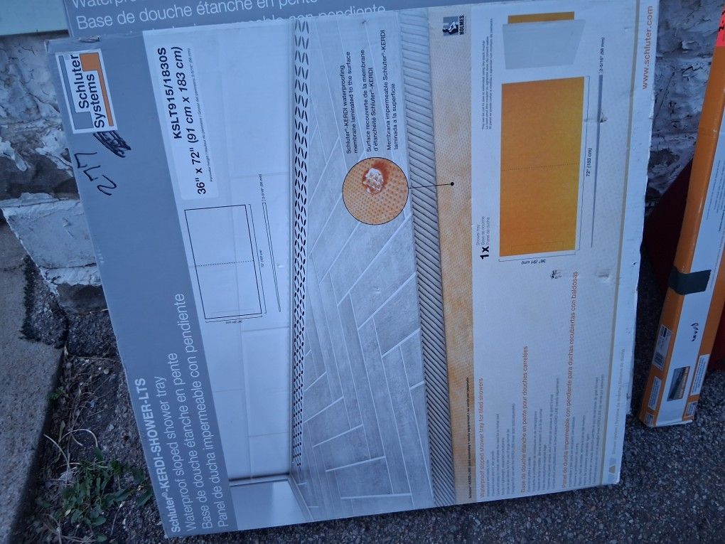 Schluter Kerdi Shower Lts