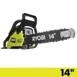RYOBI 14 in. 37cc 2-cycle Gas Chainsaw
