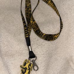 Harry Potter Hufflepuff Hogwarts Lanyard
