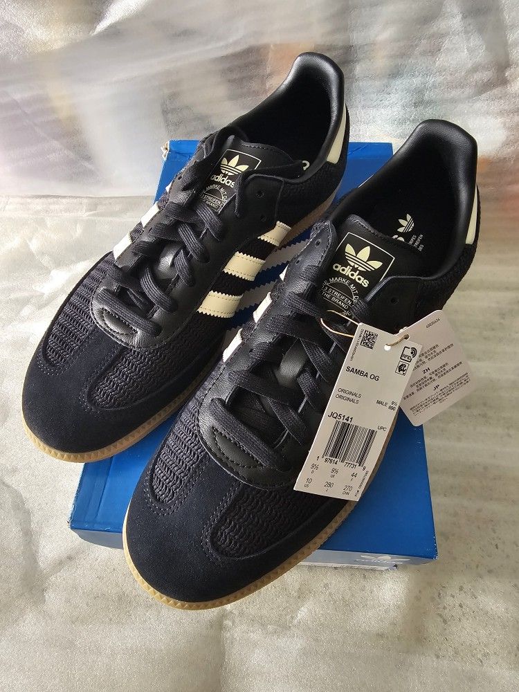 Adidas Samba OG Black US 10 Men's Sneakers - New in Box!