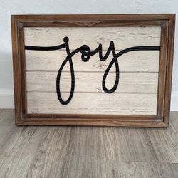 Wooden Joy Wall Decoration
