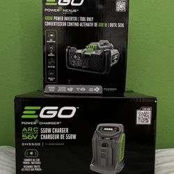 Ego Power + Portable Inverter Generator  400W inverter + 3 56v 5.0ah battery’s + 550W fast charger